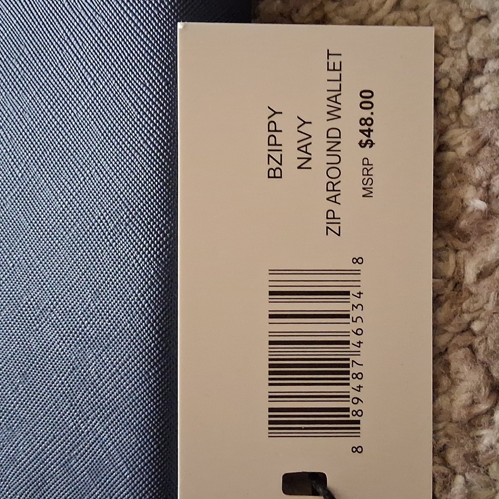 Steve Madden Dark Blue Wristlet Wallet - Picture 5 of 5